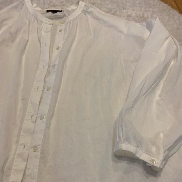 J Crew Re-Imagined Line White Button Down - Picture 1 of 5